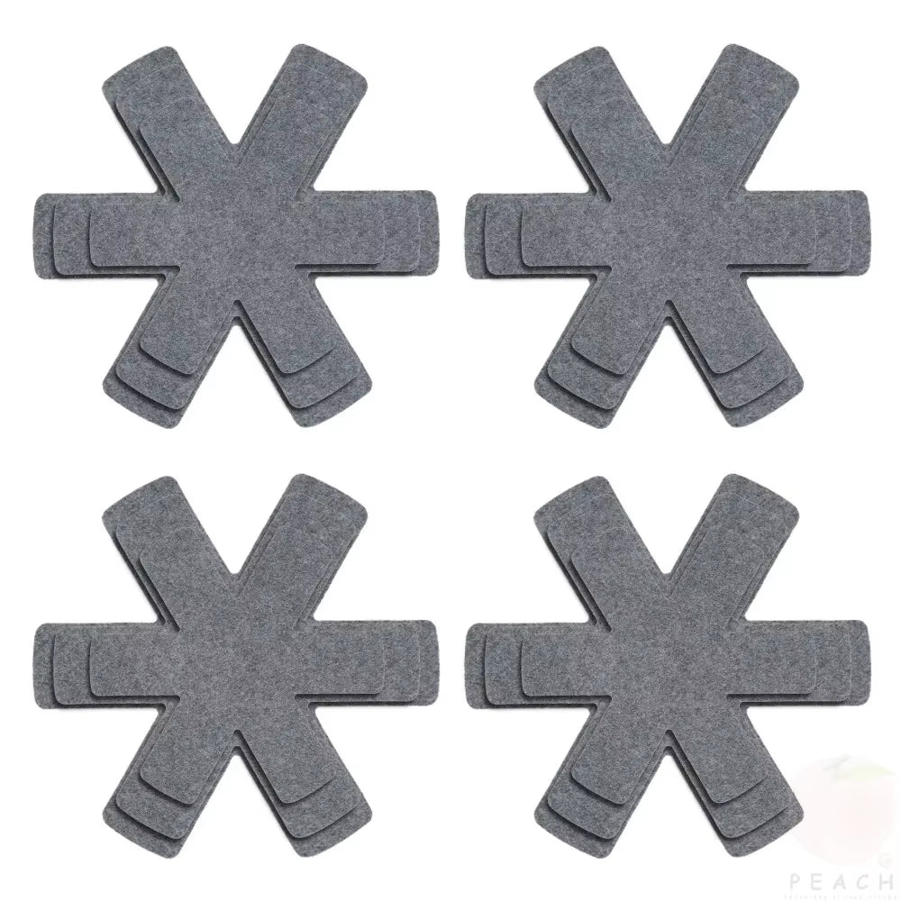 Pot and Pan Protectors – 12-Piece Non-Woven Cookware Divider Pads