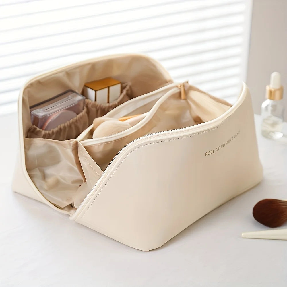 Makeup Bag Organizer Zip Travel Cosmetic Pouch – image 2