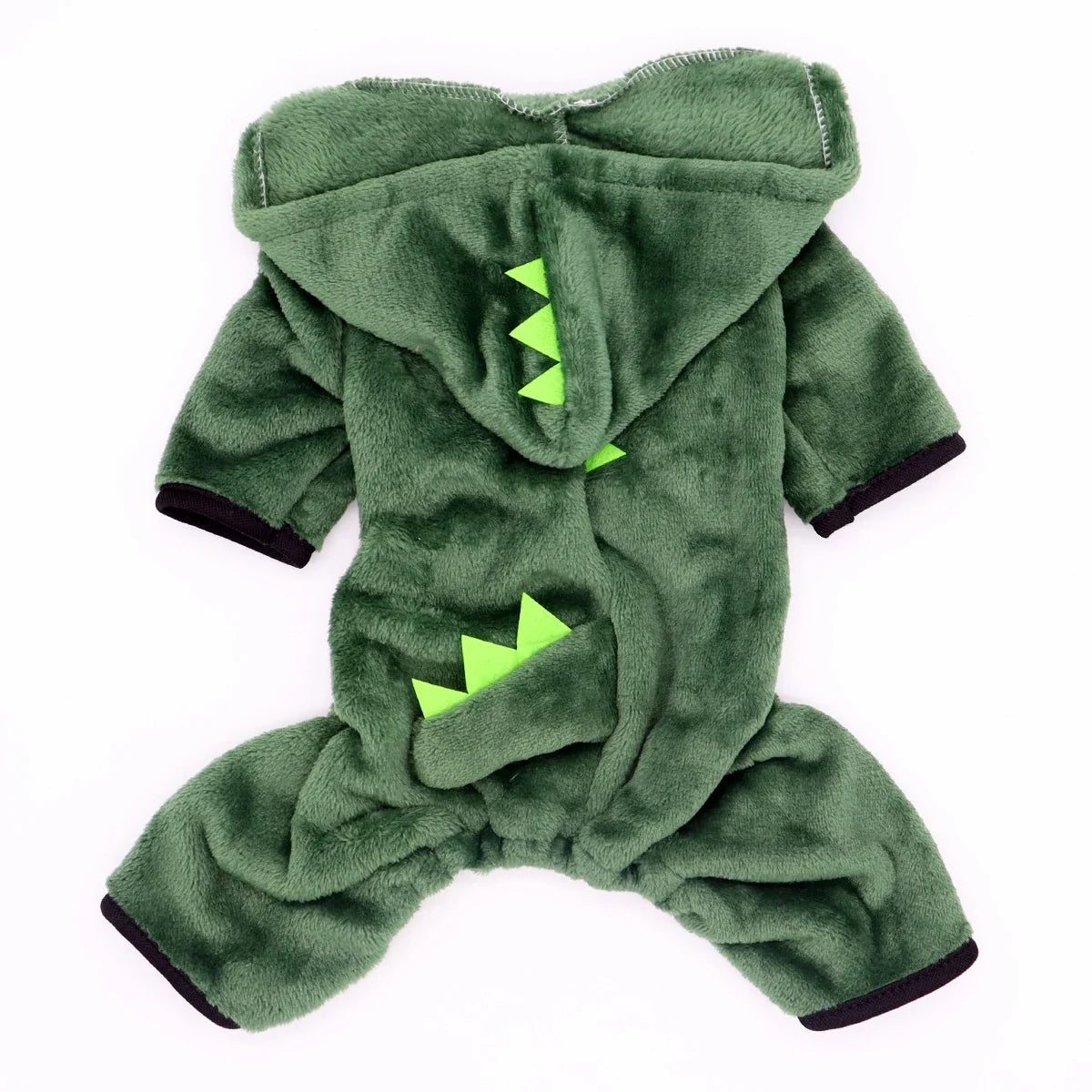 Dinosaur Dog Costume Warm Winter Pet Coat for Small Dogs and Cats – image 4