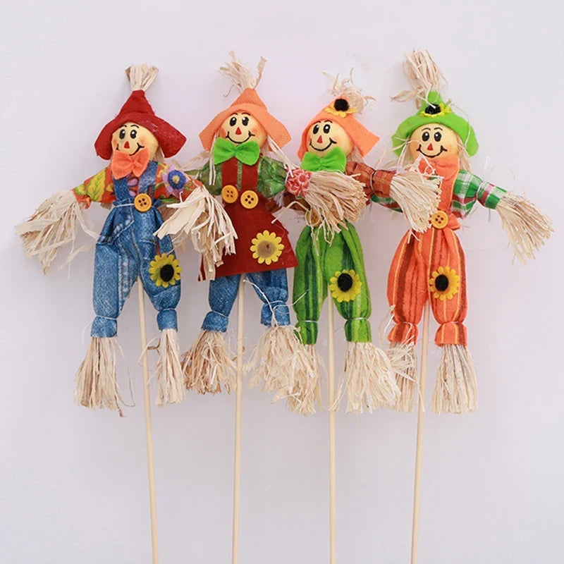 Scarecrow Decoration – Small Autumn Harvest Figure for Fall Decor – image 7