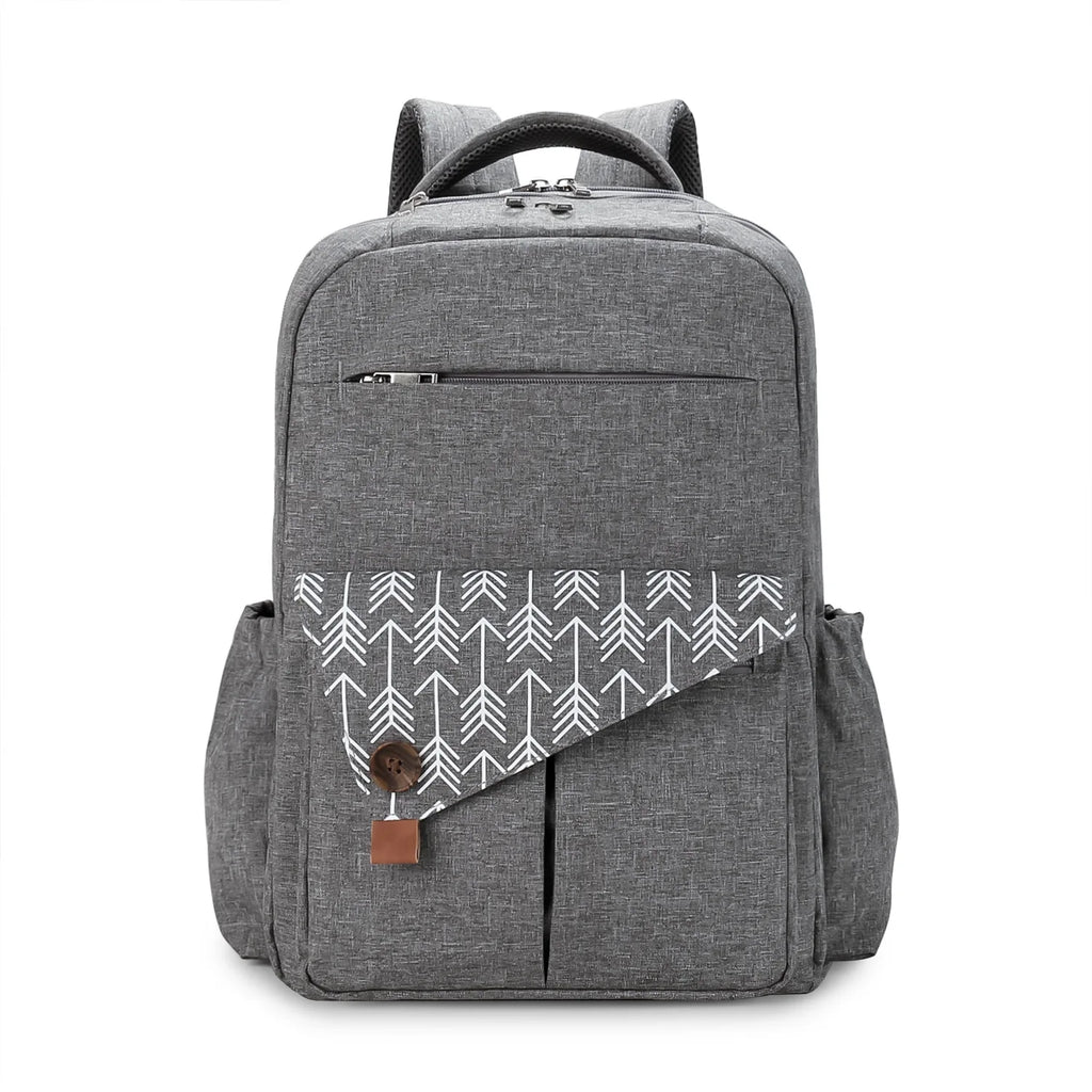 Large Water-Repellent Diaper Bag Backpack with Padded Straps – image 2