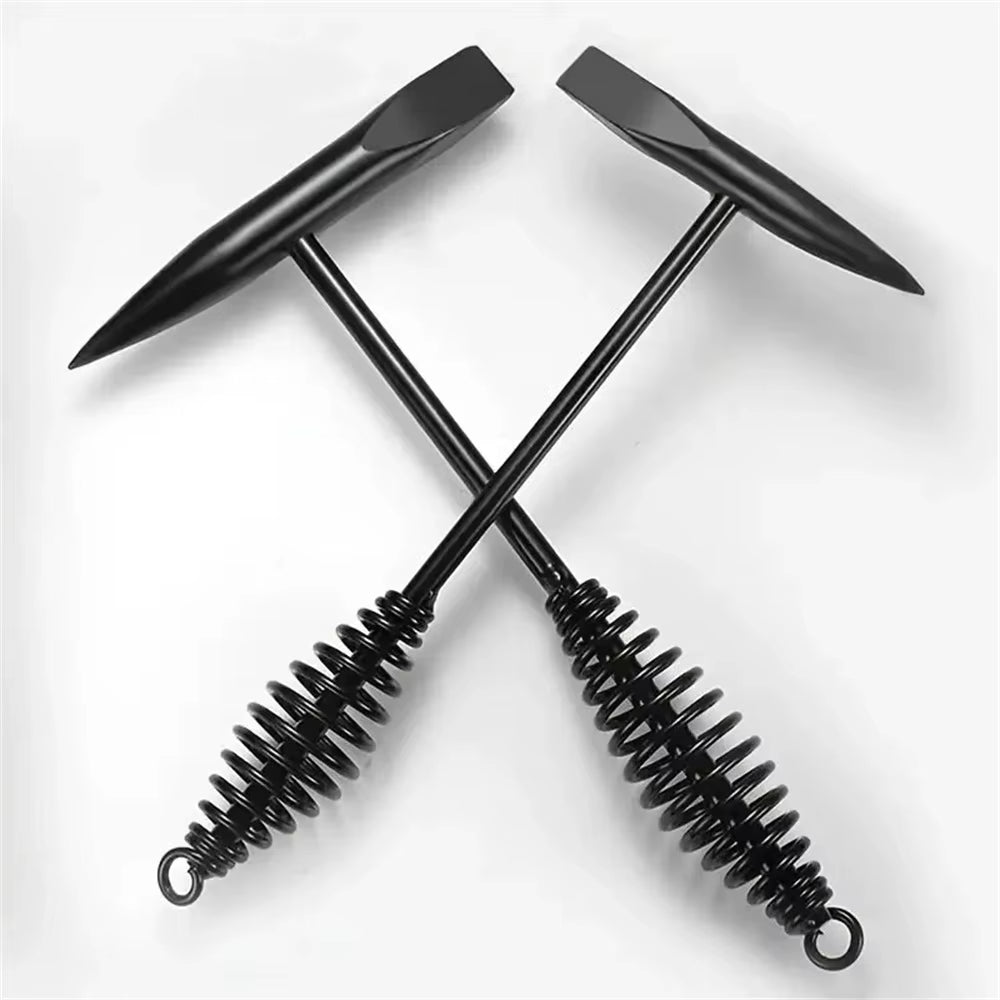 Welding Chipping Hammer with Spring Handle, Slag Hammer