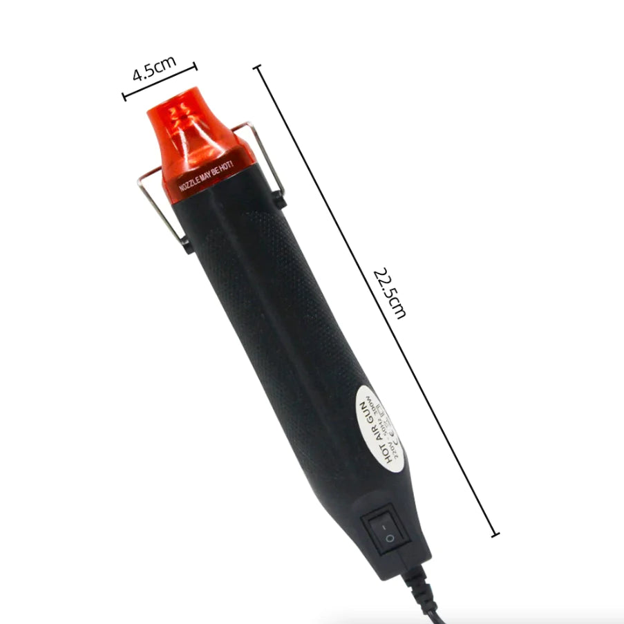 Mini Heat Gun for Crafts, Embossing & Shrink Wrap, US Plug – image 7