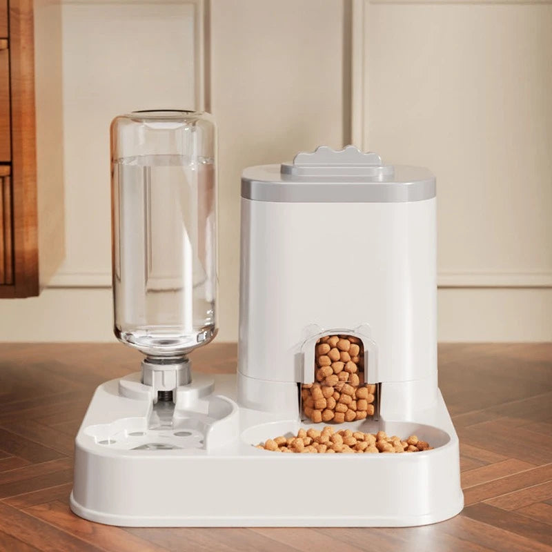 Gravity Pet Feeder and Water Dispenser, 2-in-1 No-Power Bowl – image 7