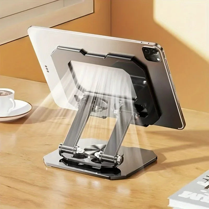 Rotating Tablet Stand, Foldable 360-Degree Holder 4.7-12 in – image 2