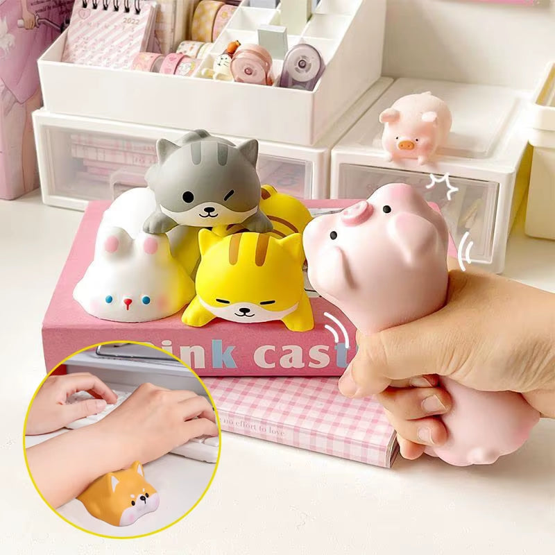 Mouse Wrist Rest, Cute Animal Memory Foam Pad – image 2