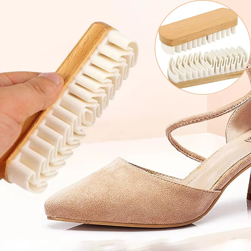 2-Pack Suede & Nubuck Shoe Cleaning Brushes