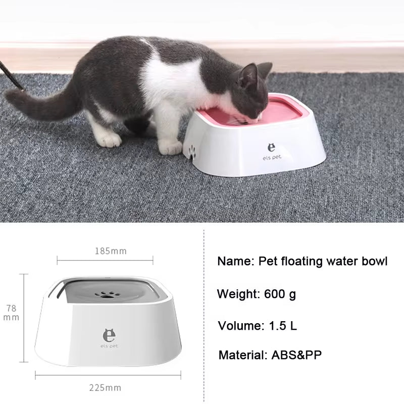 No-Spill Floating Dog Water Bowl, Splash-Proof Pet Water Dispenser – image 6