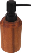 Wood Soap Dispenser - 250ml Refillable Pump Bottle
