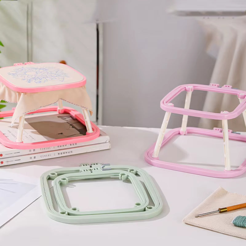 Double Layer Desktop Embroidery Hoop Stand for Cross Stitch – image 3