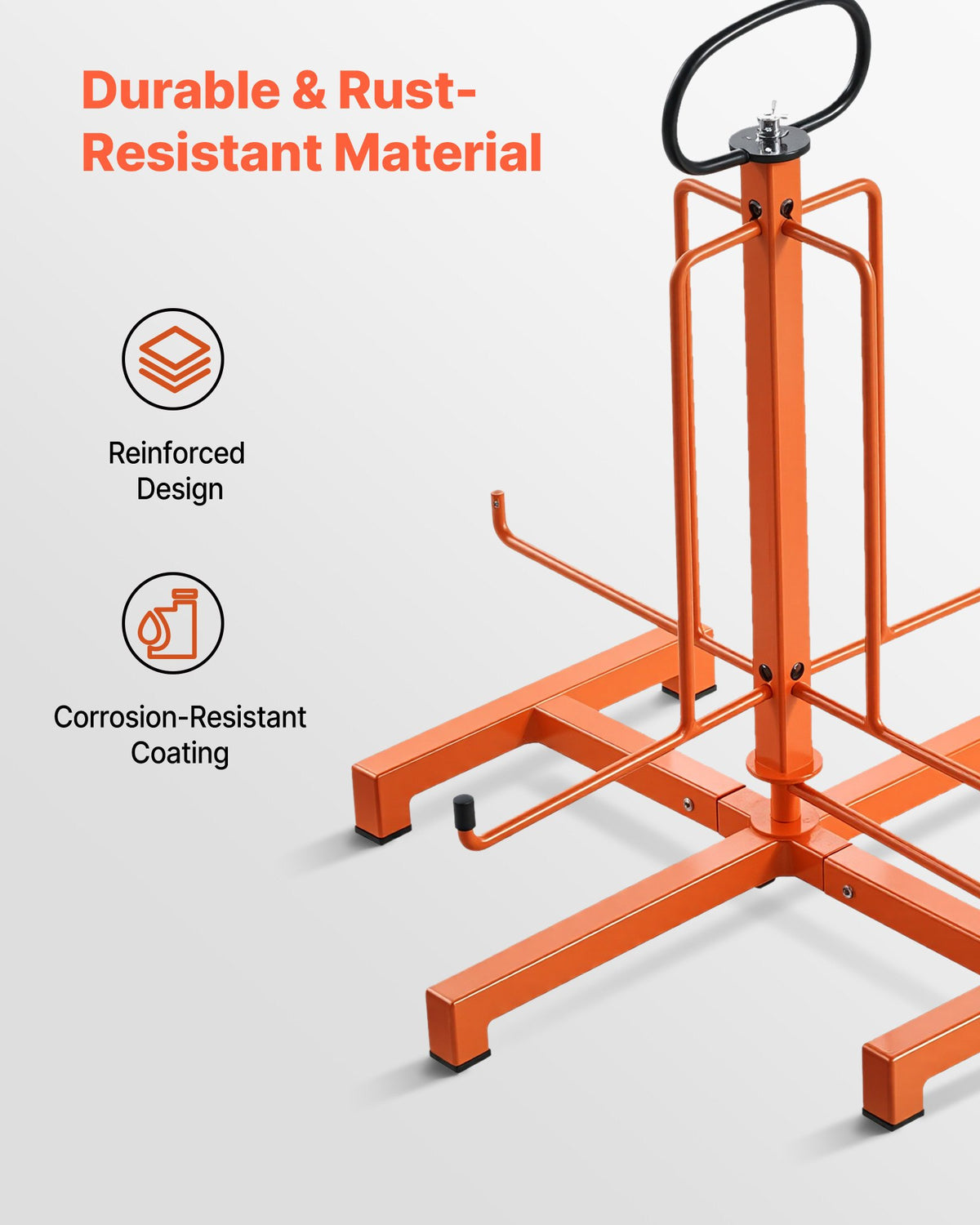 Portable Wire Spool Dispenser, Floor or Stud Mount – image 4