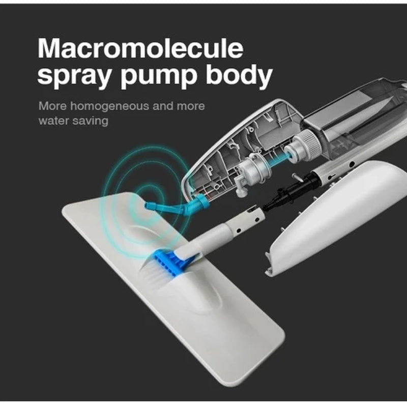 Spray Mop for Floors - Microfiber Mop with 300 ml Refillable Bottle – image 6