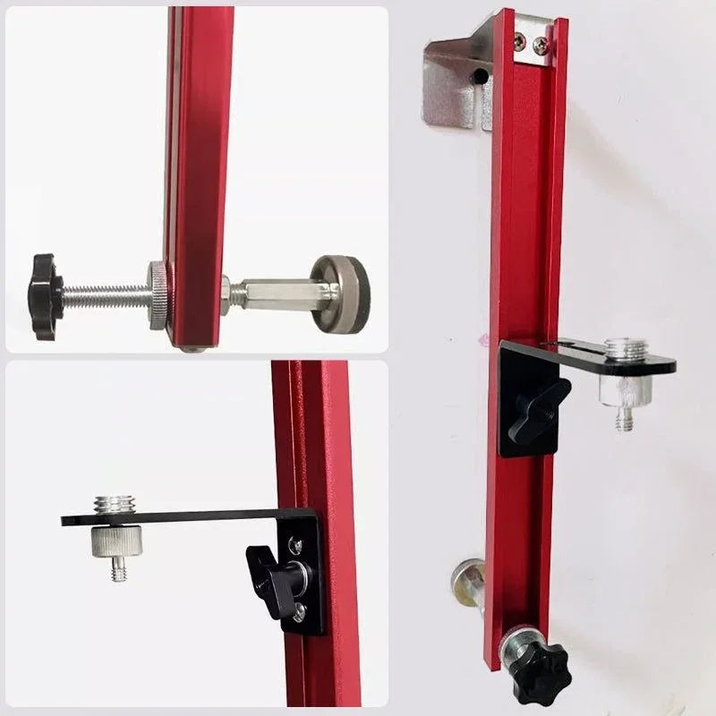Laser Level Wall Mount Bracket – Adjustable Aluminum Holder – image 4