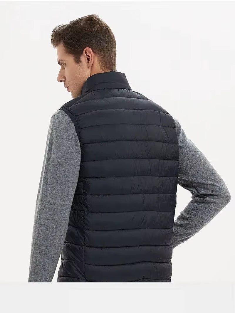 Oilfield Insulated Work Vest, Padded Sleeveless Winter Bodywarmer – image 3