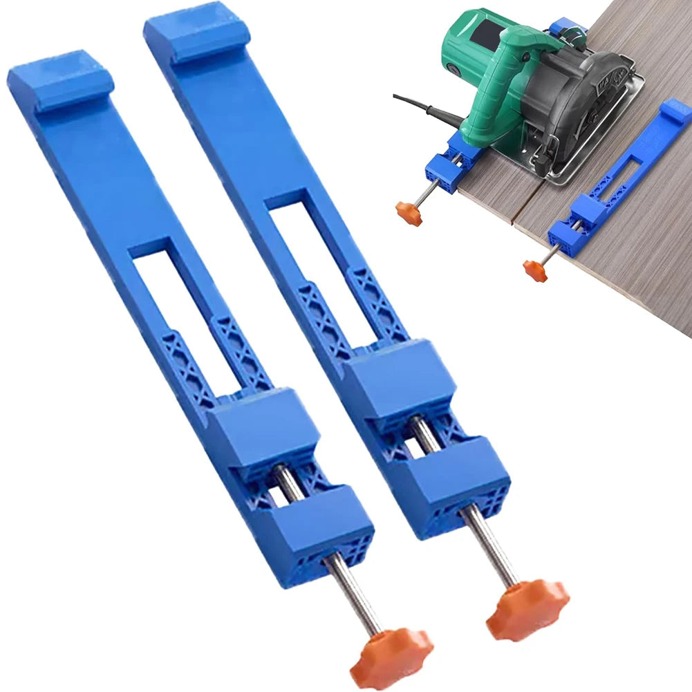 Cutting Machine Edge Guide – Adjustable Saw Base Rail Clamp – image 2