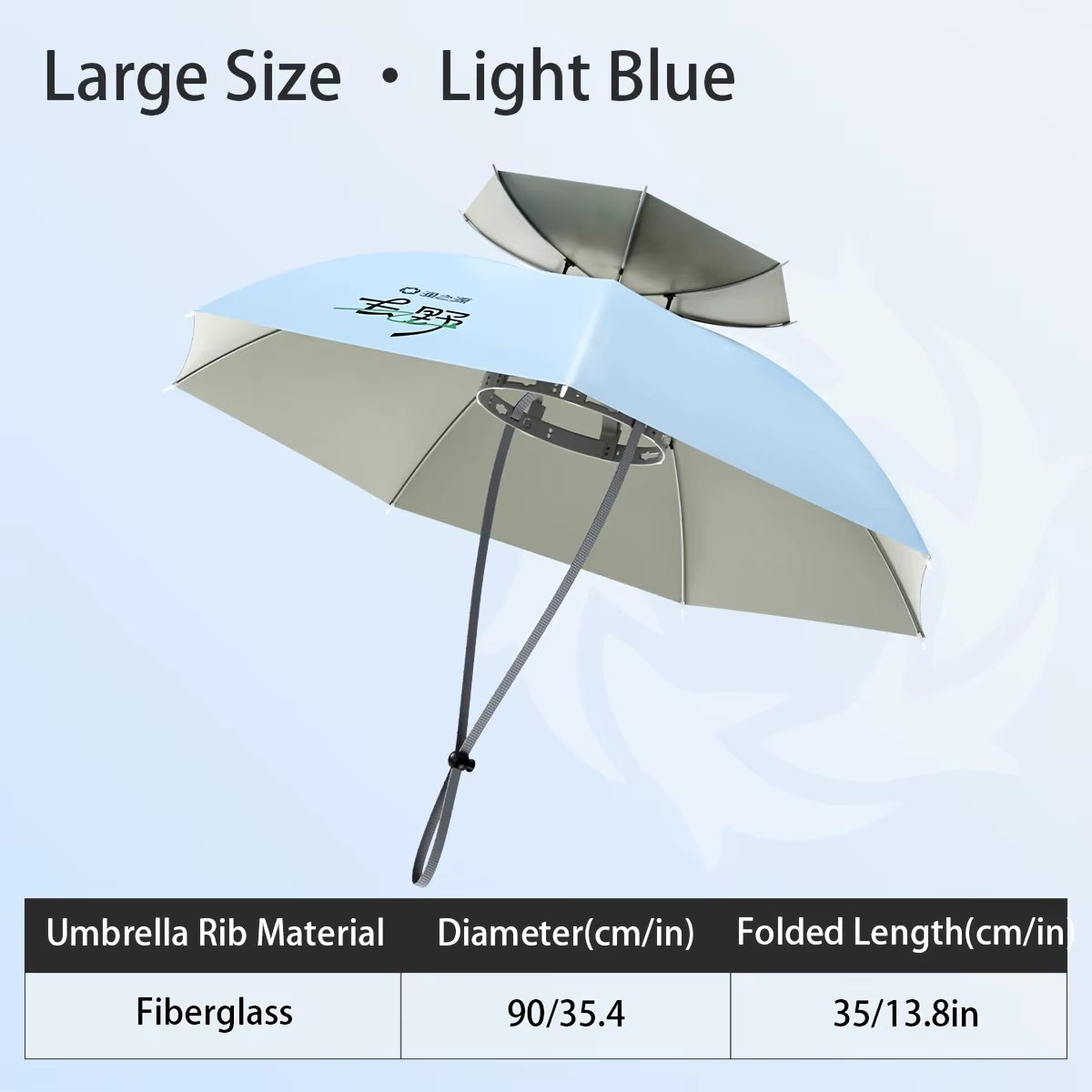 Head-Mounted Sun Umbrella Hat for Fishing & Gardening – image 6