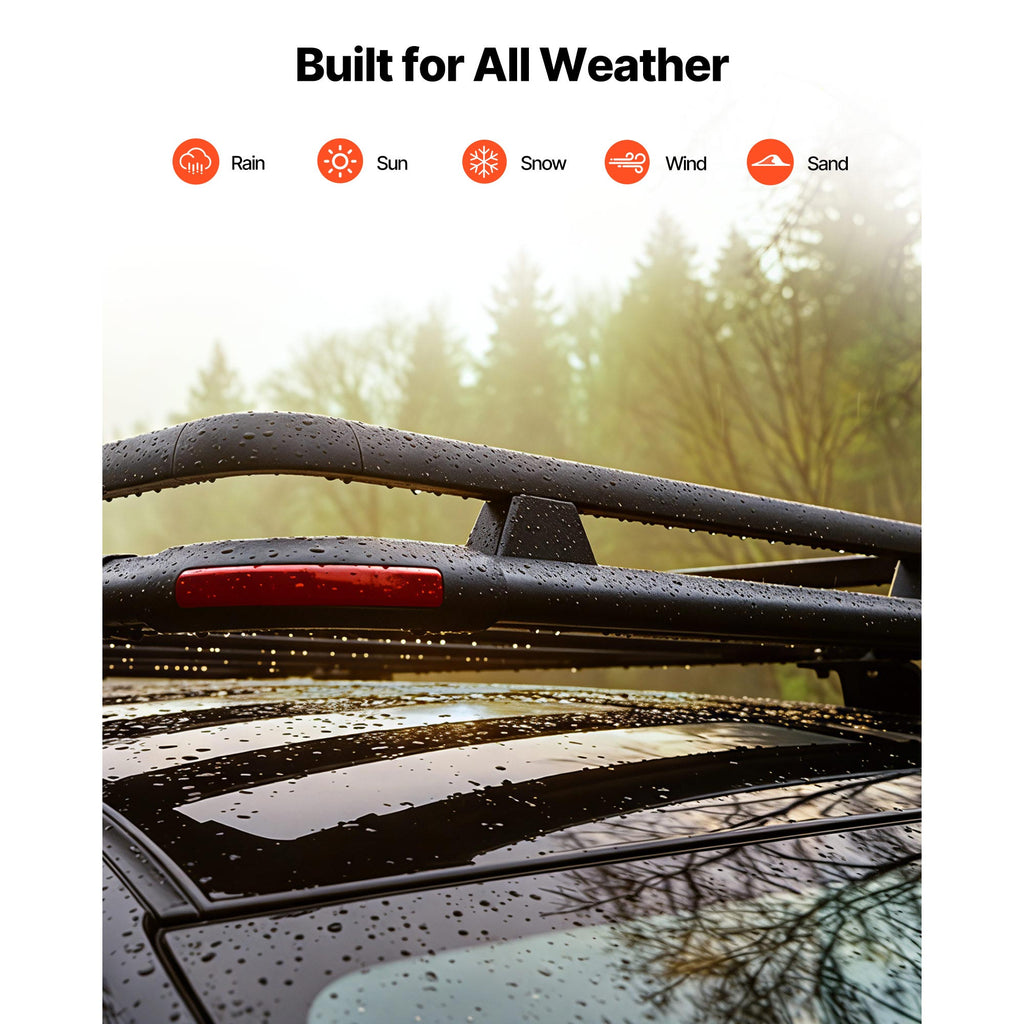 Roof Rack Cargo Basket 64 x 39 in, 200 lb Capacity with Extension – image 5