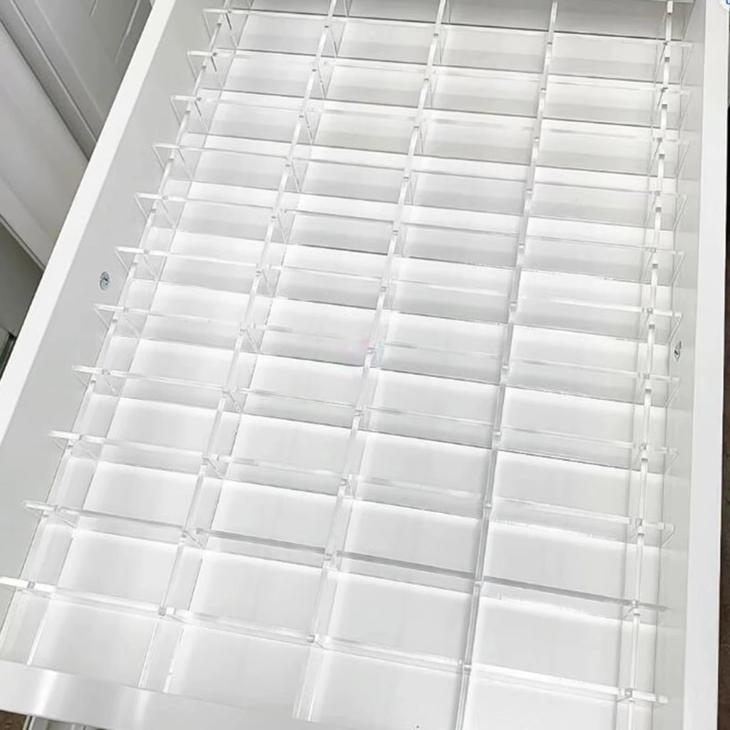 Acrylic Drawer Dividers 6 Piece – Clear Drawer Organizer Set – image 3