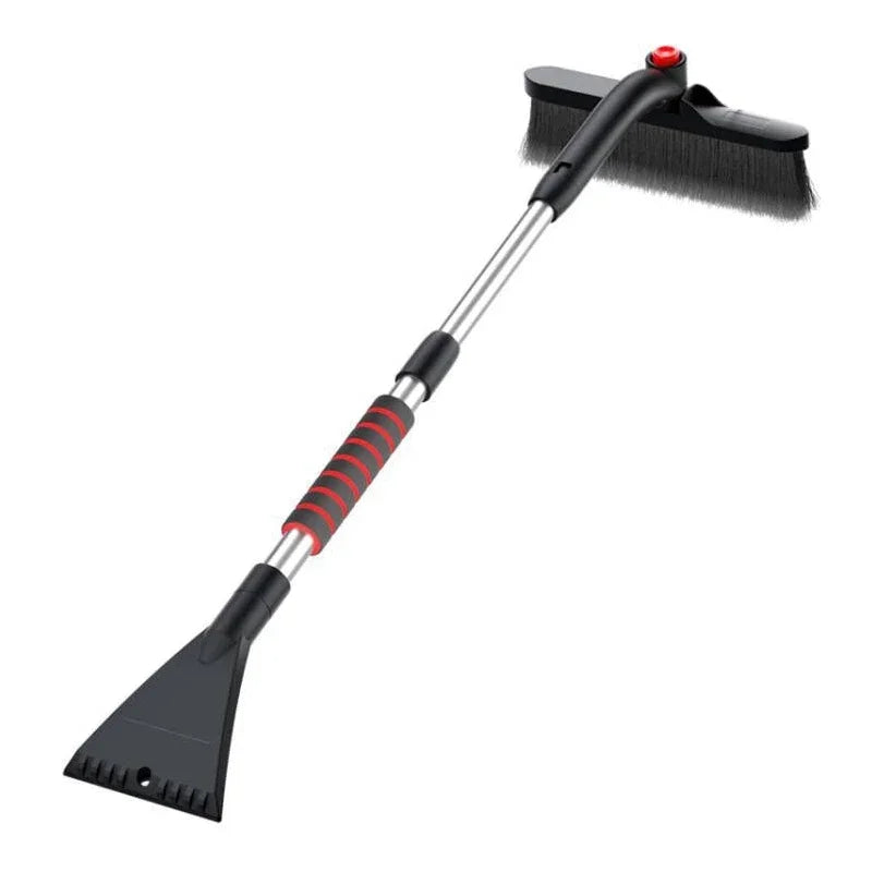 Extendable Snow Brush with Ice Scraper - Detachable Windshield Tool