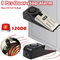 Wireless Door Stop Alarm 120Db - Wedge Doorstop Security Alarm for Home & Travel