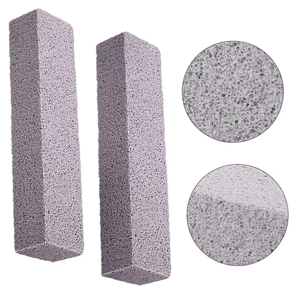 Pumice Cleaning Stones, 2 Pack Scouring Sticks for Toilets and Tile – image 3