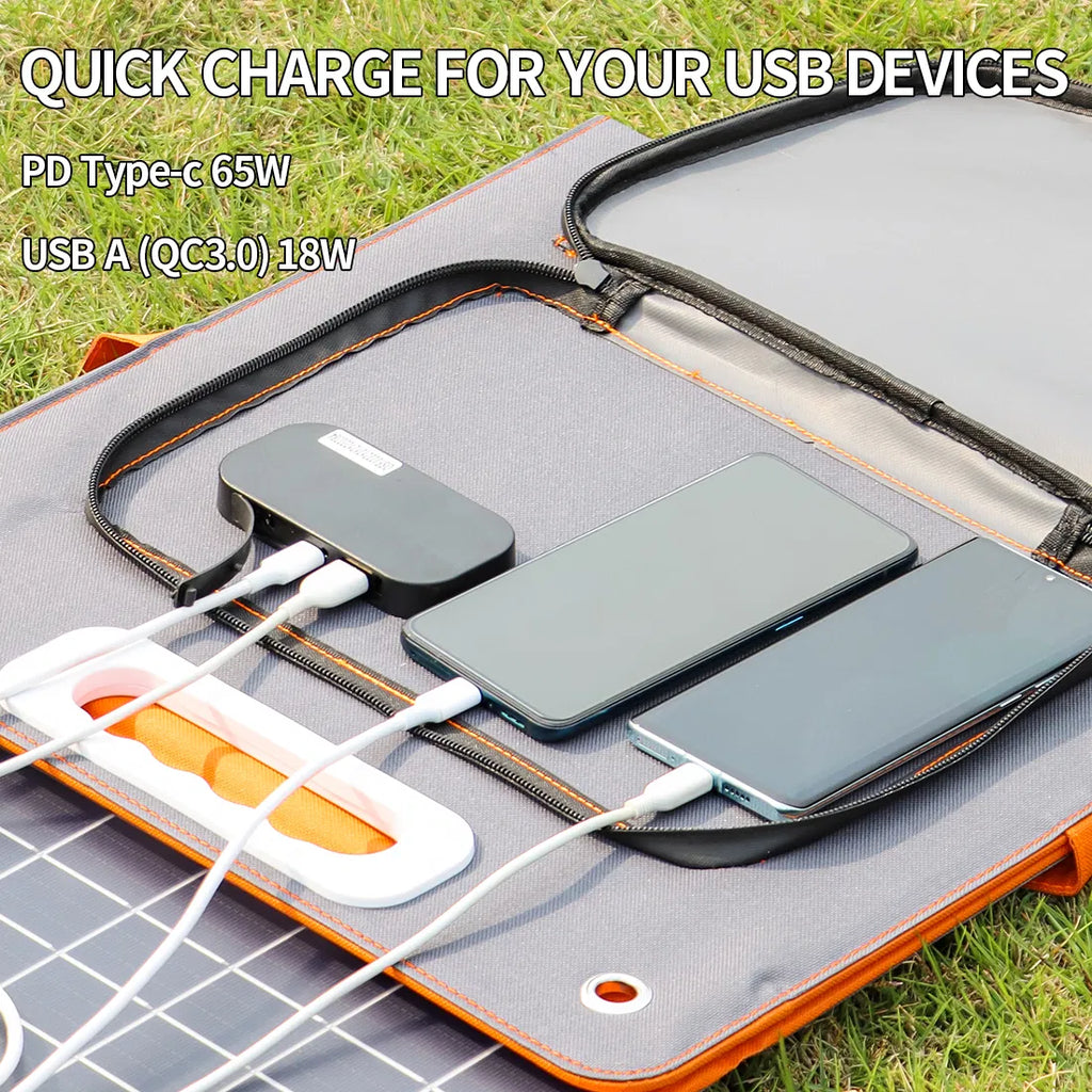 Portable Power Station 200W with 60W Solar Panel, 172.8Wh – image 8
