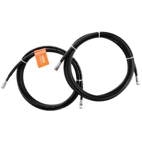 20 ft Hydraulic Steering Hose Kit, 2-Piece Outboard Hoses to 300HP
