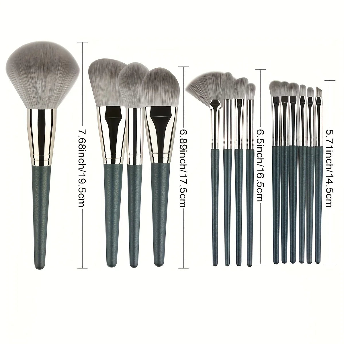 Makeup Brush Set 14-Piece Soft Fluffy Face and Eye Brushes – image 3