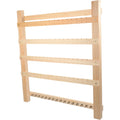 Earring Display Rack – Wall-Mounted Wooden Jewelry Organizer