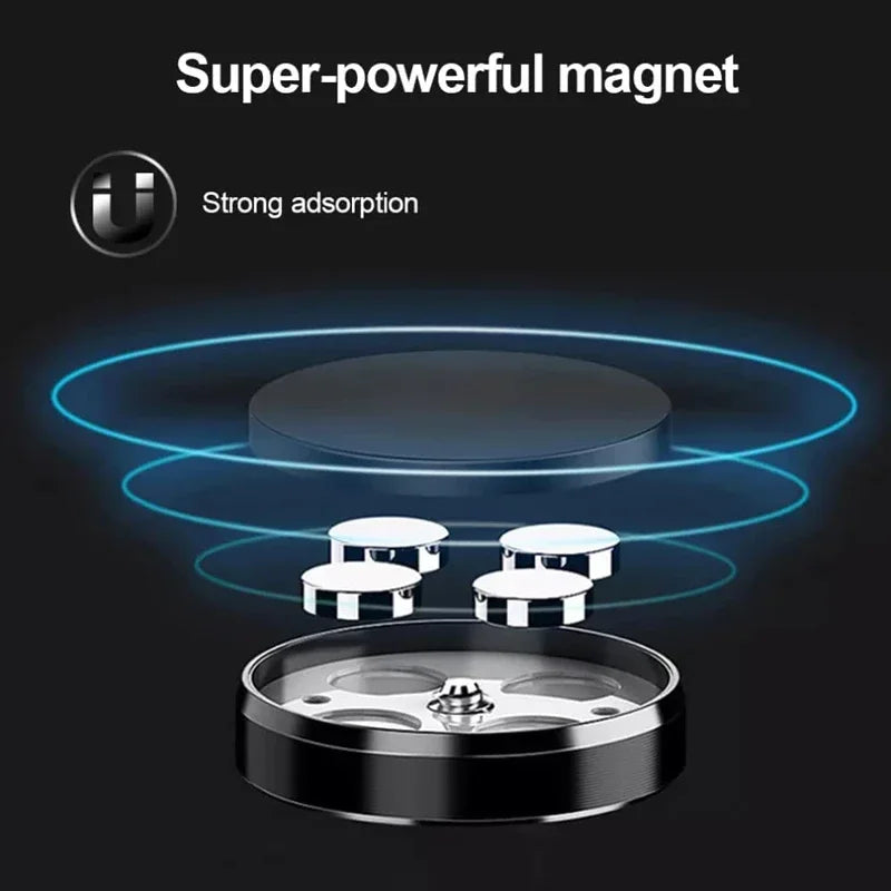 Magnetic Car Phone Holder 2-Pack, Adhesive Dashboard & Wall Mount – image 4