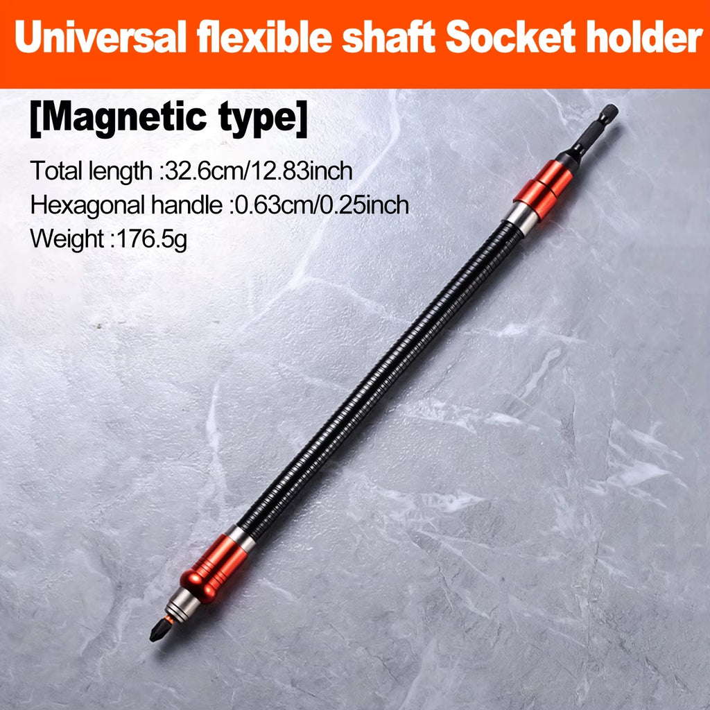 Flexible Drill Bit Extension Shaft 1/4in Hex for Tight Spaces