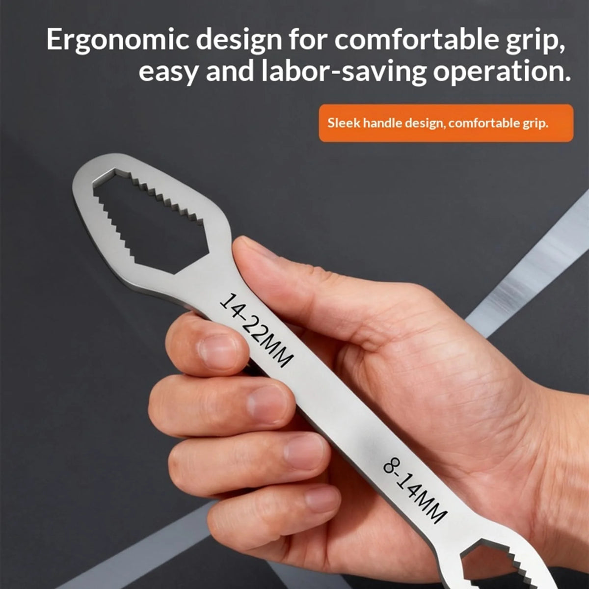 Self-Adjusting Wrench – Universal Double-Ended – image 6