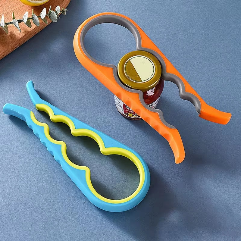 Jar Opener 4-in-1 – Lid Gripper, Bottle and Can Opener – image 7