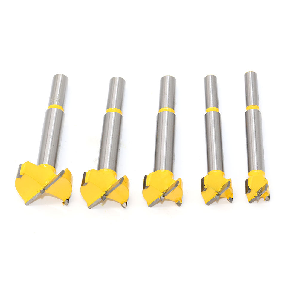 Wood Hole Opener Drill Bits – 5 Pc Carbide Reamer Set – image 3