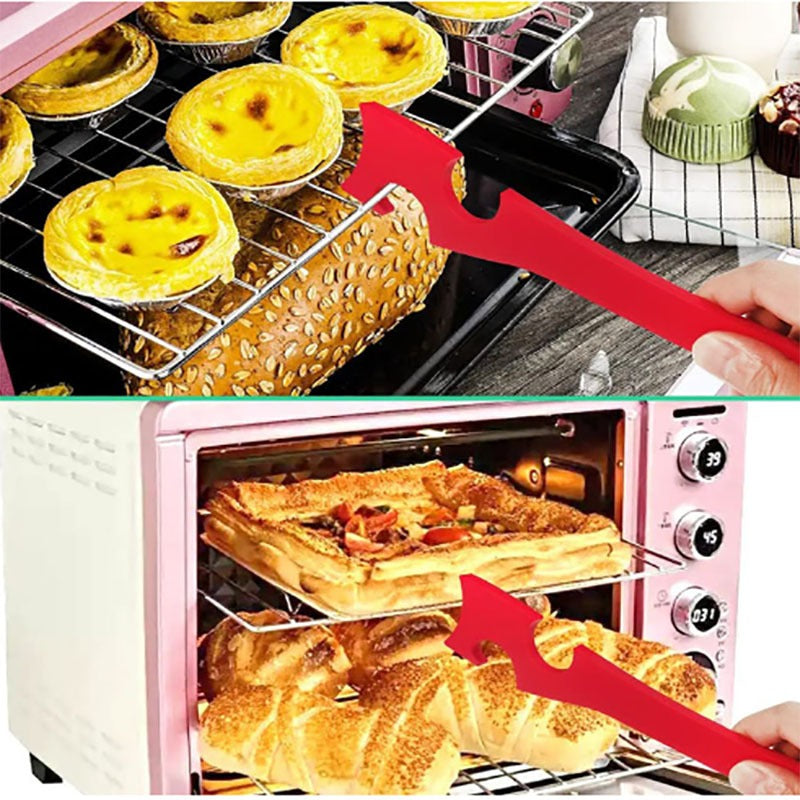 Oven Rack Puller - Silicone Push Pull Tool for Toaster & Air Fryer – image 4