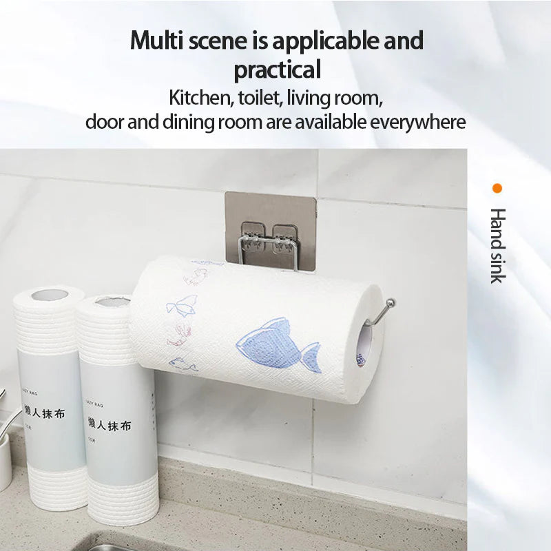 Hanging Toilet Paper Holder, Over-Tank Roll Storage Rack – image 4