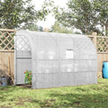 Walk-In Greenhouse 10 x 5 ft with 3-Tier Shelves and 2 Doors