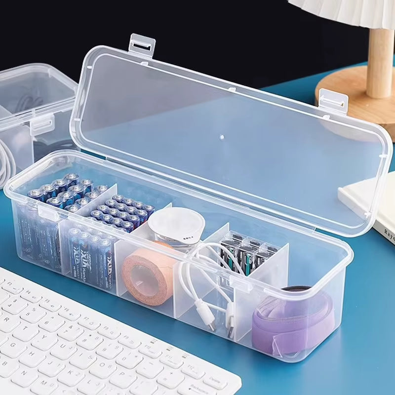 Cable Storage Box, Clear Charging Cable Organizer – image 6