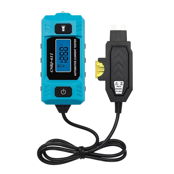 Automotive Fuse Current Tester 12V, 0.01-19.99A Parasitic Draw Meter – image 1