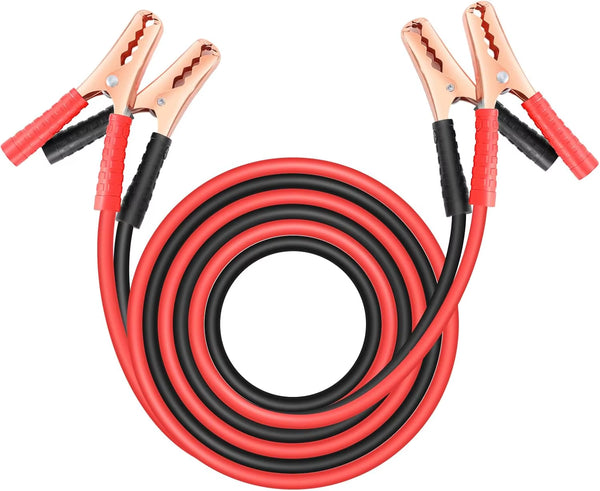 Jumper Cables for Car & Truck Battery, Heavy-Duty Booster Cables