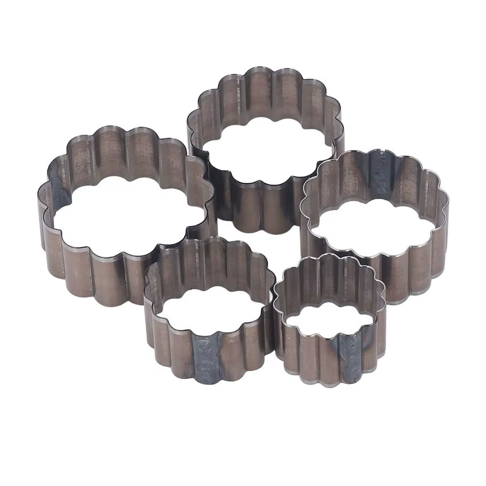 Flower Leather Cutting Dies Set 5 Piece 35 to 55mm – image 3