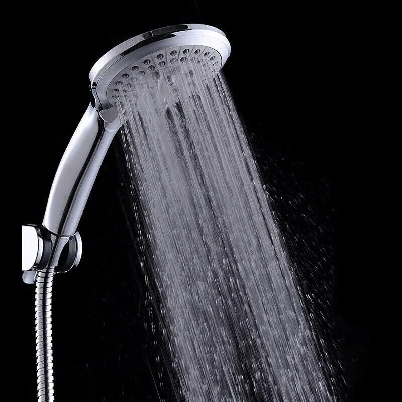 Handheld Shower Head - 5-Setting High Pressure Sprayer, 5 ft Hose – image 7