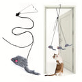 Door Hanging Cat Toy - Interactive Bouncing Teaser for Indoor Cats