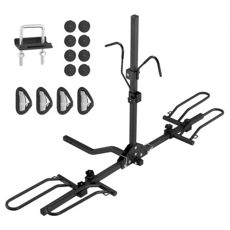 Hitch Bike Rack 2 Bike Platform Tilting 1.25 and 2 Inch
