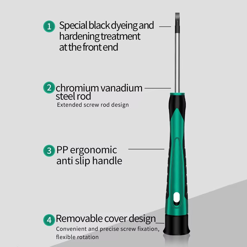 6-Piece Precision Screwdriver Set for Electronics – image 2