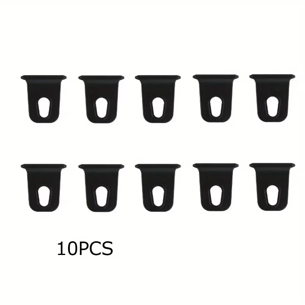 RV Awning Hooks - 10-Pack Awning Rail Clothes and Light Hangers