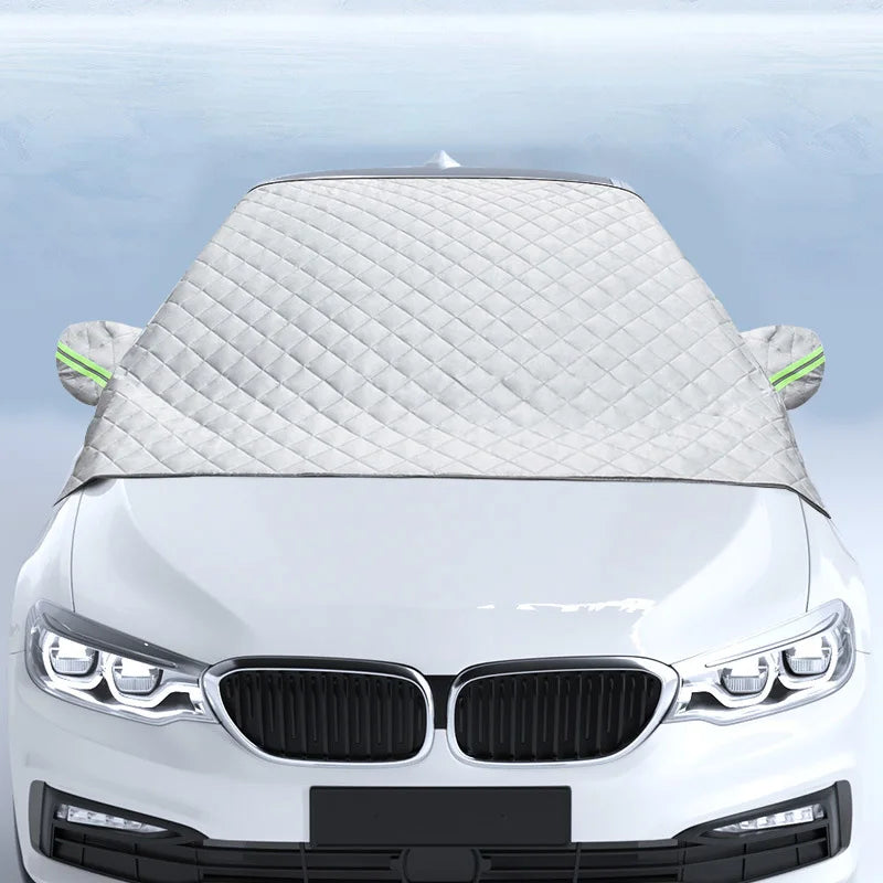 Windshield Frost Cover - Oxford Cloth Anti-Ice Winter Snow Shield