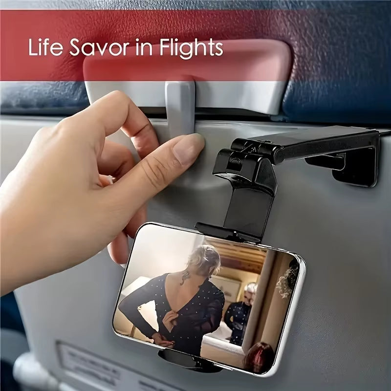 Airplane Phone Holder – Portable Foldable Travel Stand – image 3