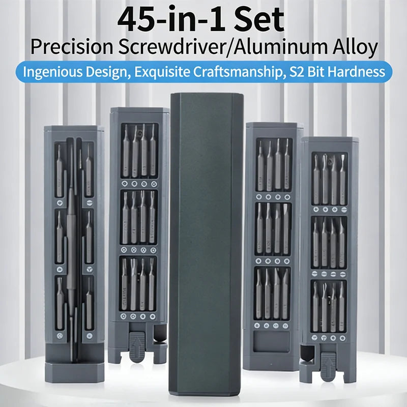 Precision Screwdriver Set – 45-in-1 Magnetic Kit