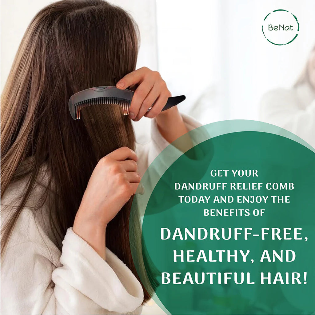 Scalp Comb – Self-Cleaning Dandruff Comb – image 6